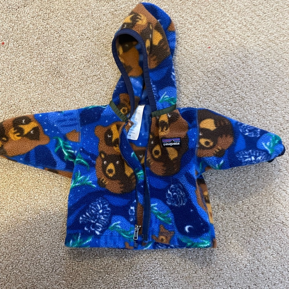 Newborn Patagonia zip up